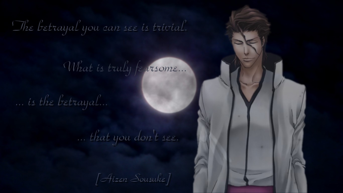 Bleach - Aizen wallpaper