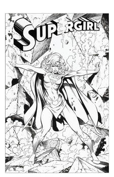 SUPERGIRL PIN-UP Team Luthor #1 Grummett/Hazlewood