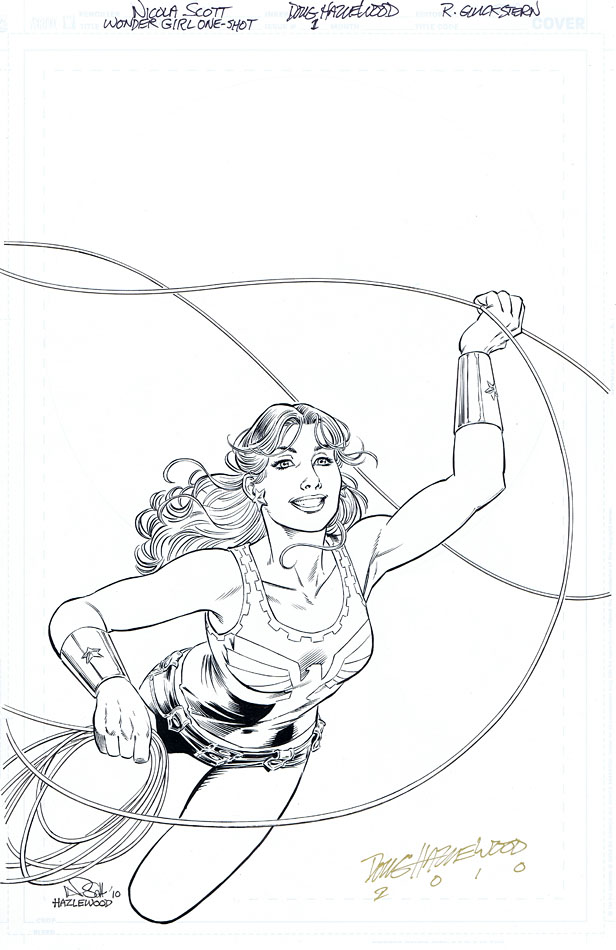 WONDER GIRL Special #1 Cover - Scott/Hazlewood