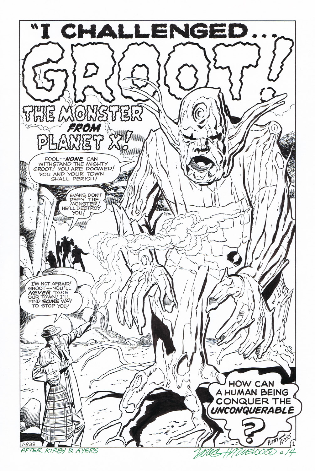 1st GROOT Appearance RECREATION! TTA #13 Hazlewood