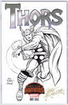 THORS #1 Sketch Cover HAZLEWOOD  After Kirby/Stone