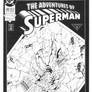 ADVENTURES OF SUPERMAN #498 Cover Recreation