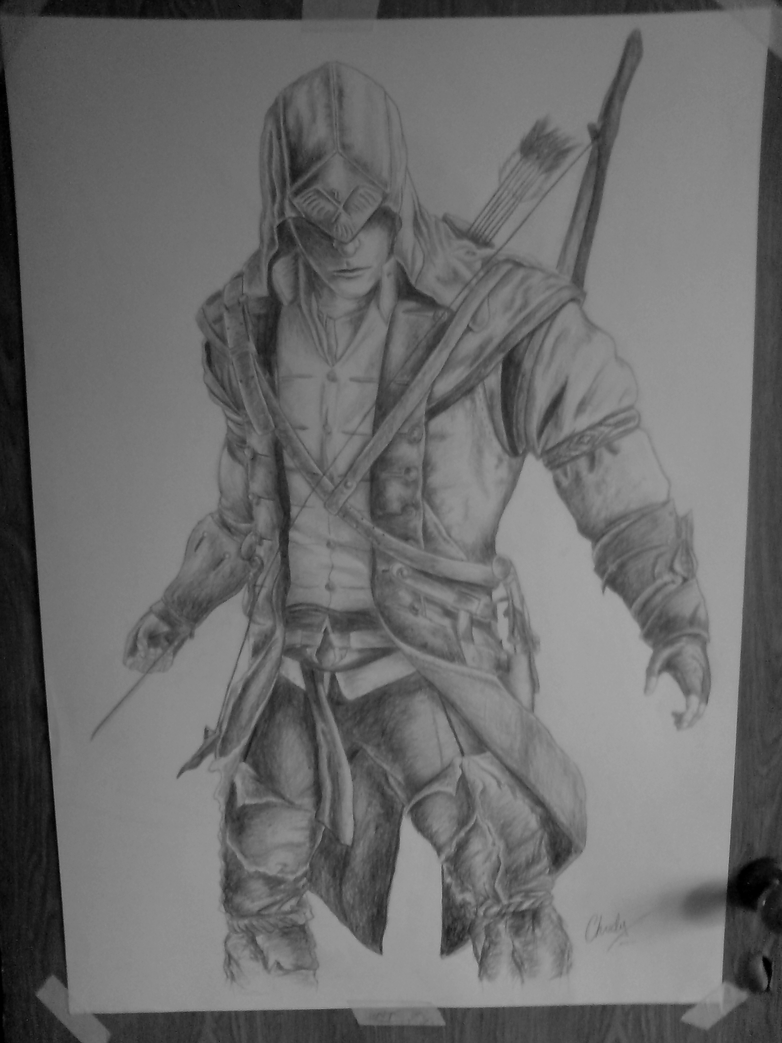 Connor Kenway drawing. by MrChudy on DeviantArt