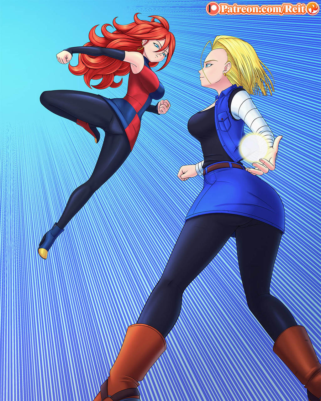 Patreon: The Favourite Android by Reit-9 on DeviantArt