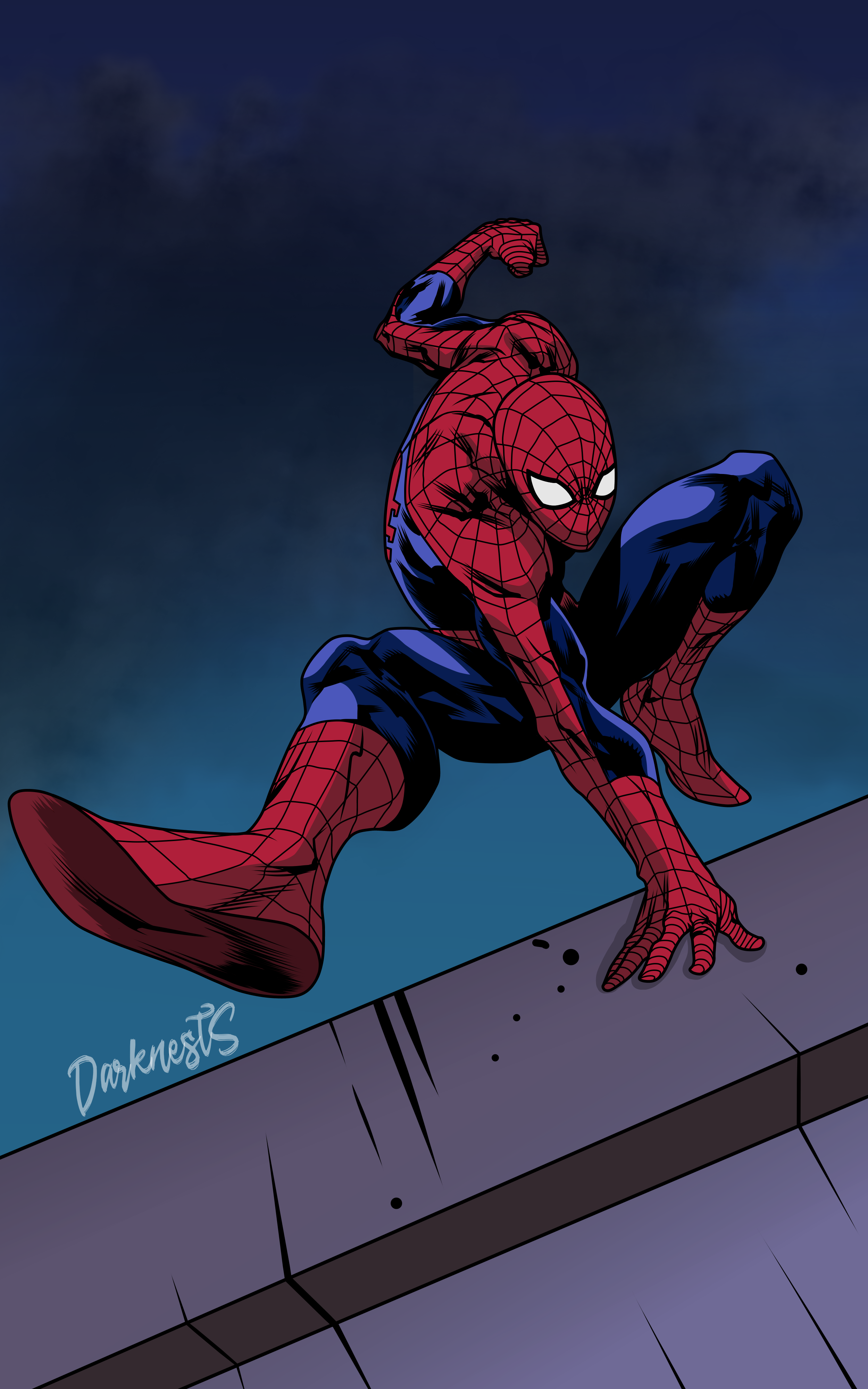 Spider-Man (The Animated Series Style) by DarknestSpawn on DeviantArt Spider-Man (The Animated Series Style) by DarknestSpawn on DeviantArt