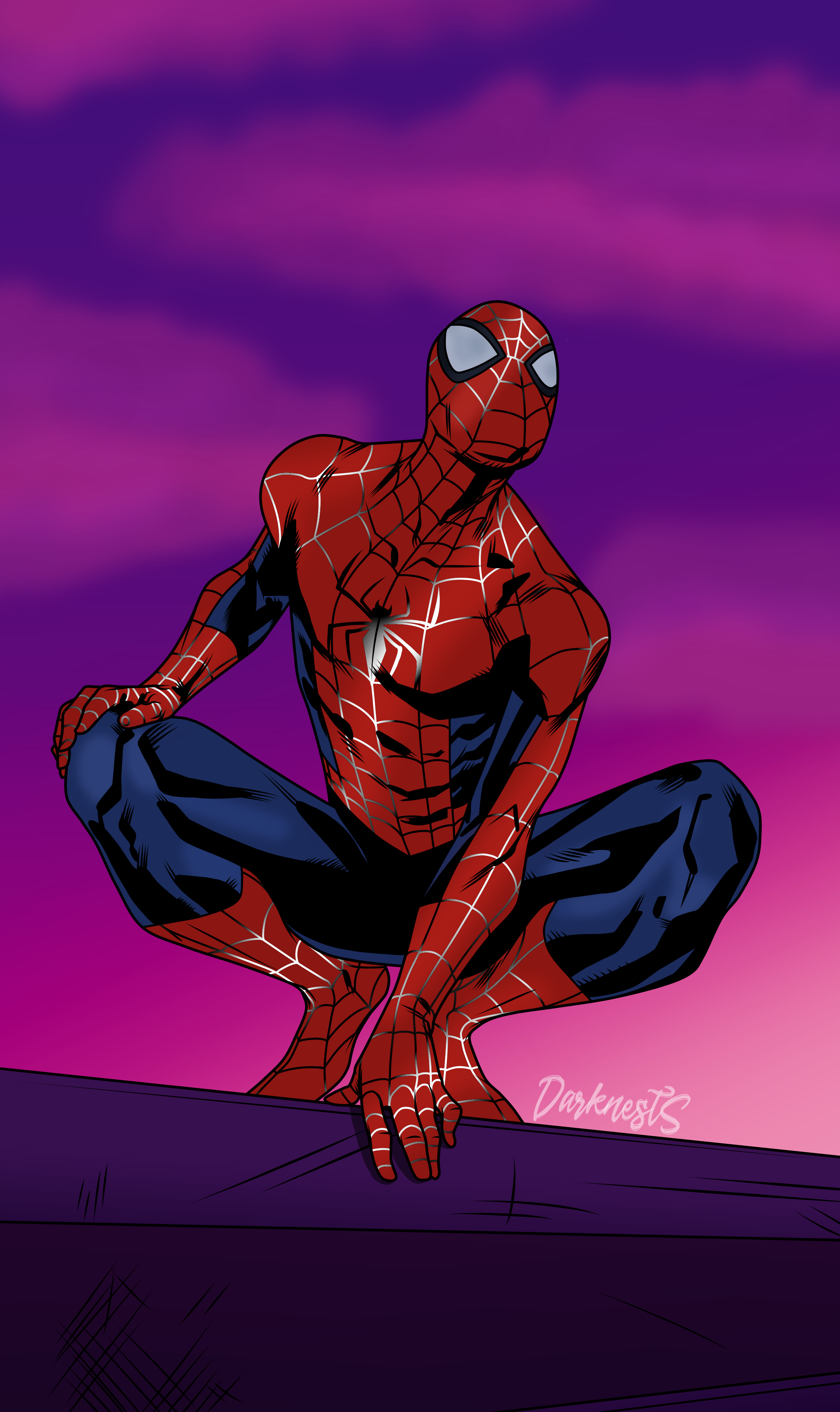 Spider-Man (The New Animated Series Style) by DarknestSpawn on DeviantArt Spider-Man (The New Animated Series Style) by DarknestSpawn on DeviantArt