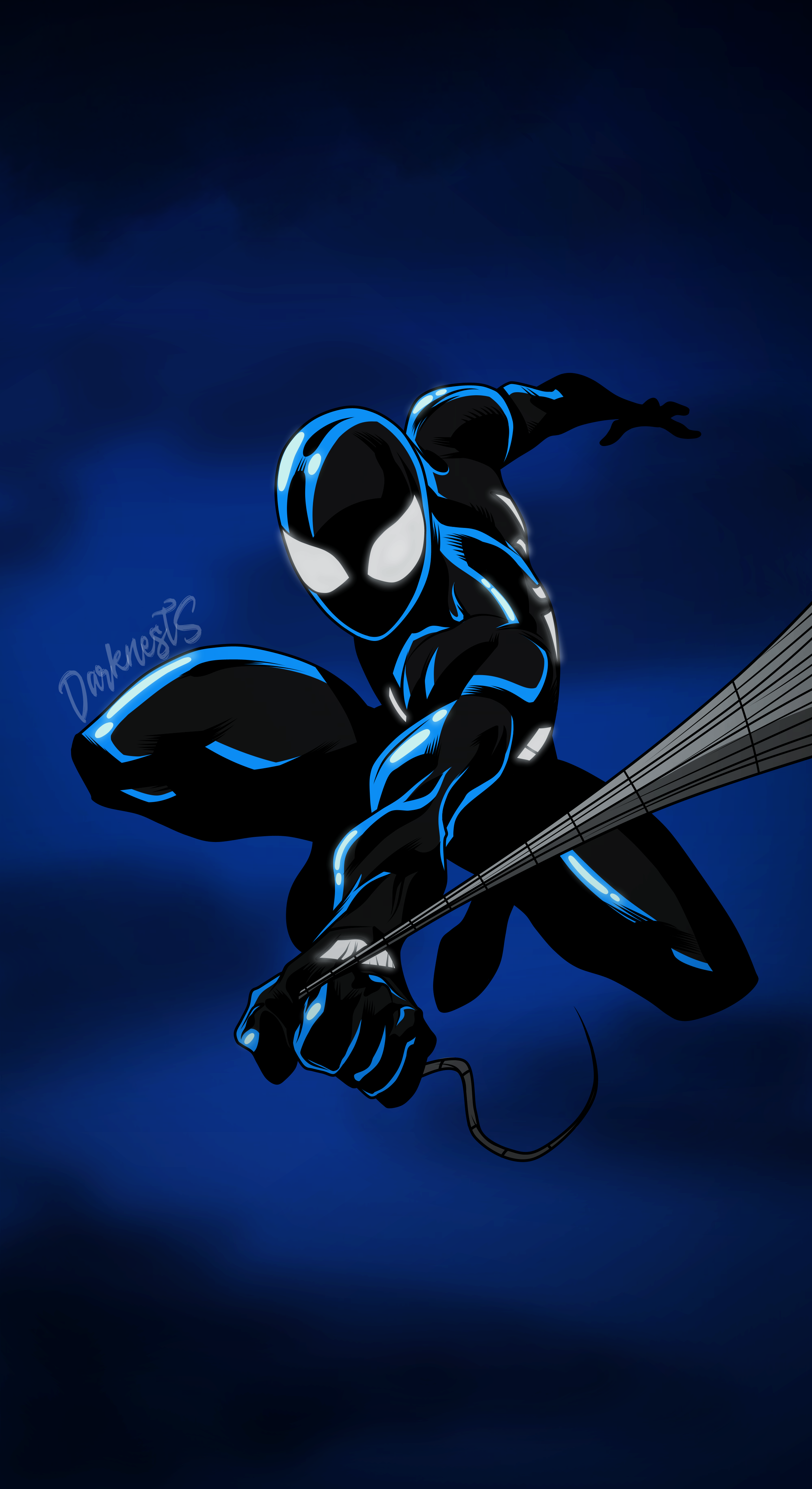 Symbiote Spider-Man (The Animated Series Style) by DarknestSpawn on DeviantArt Symbiote Spider-Man (The Animated Series Style) by DarknestSpawn on DeviantArt