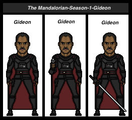 The Mandalorian-Season-1-Gideon