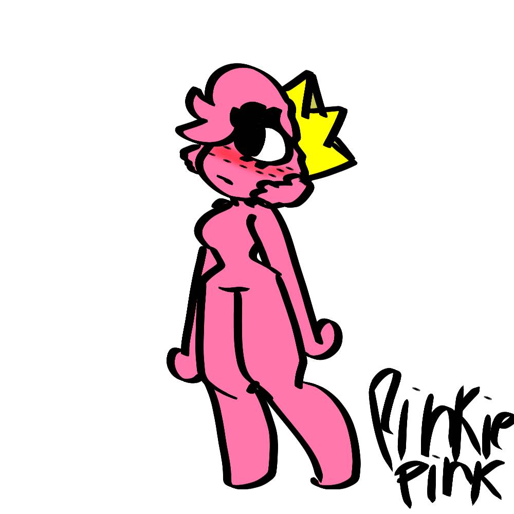 Pink (Rainbow Friends OC) by TheCassowaryCookie on DeviantArt