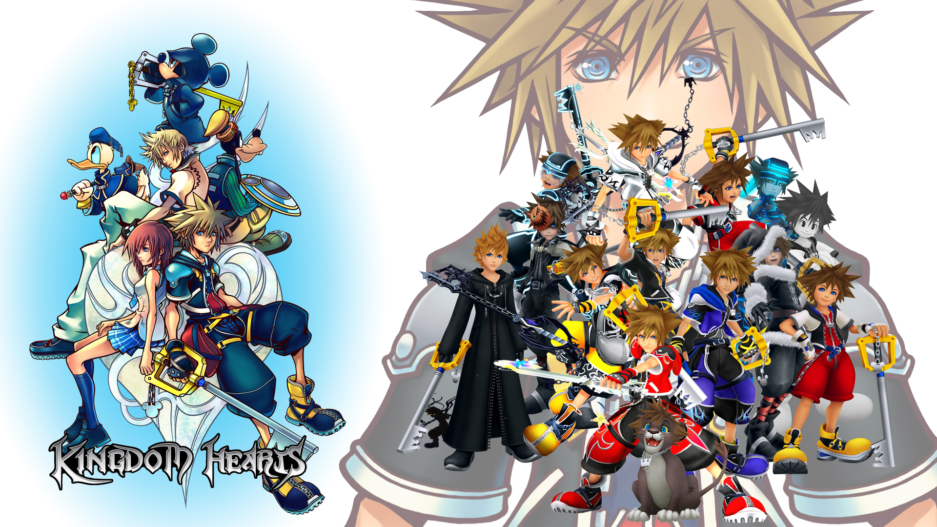 kingdom hearts wallpaper sora forms