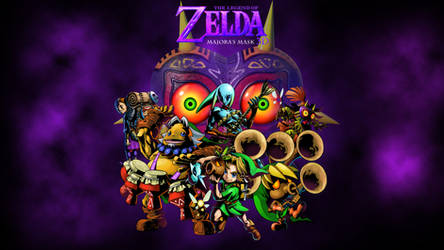 Zelda Majora's Mask 3ds wallpaper