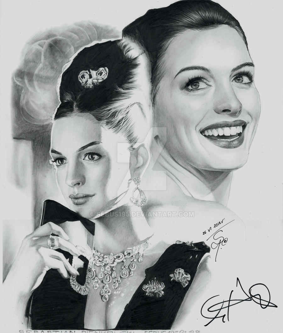 Anne Hathaway - Audrey Hepburn