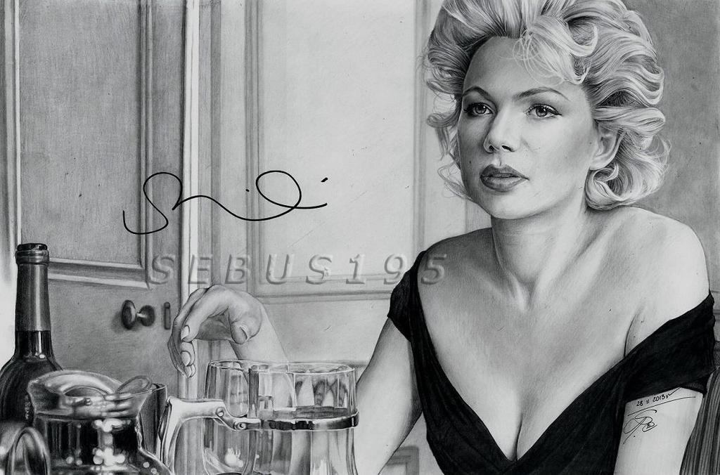 Michelle Williams as Marilyn Monroe