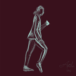 May Figure Drawings - Moonwalk Gif