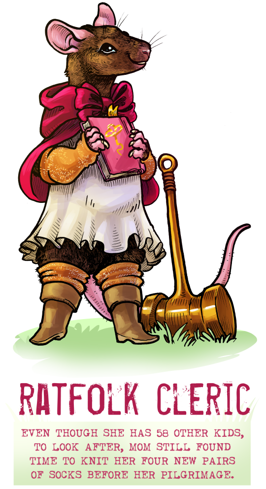 Day 40 - Ratfolk Cleric