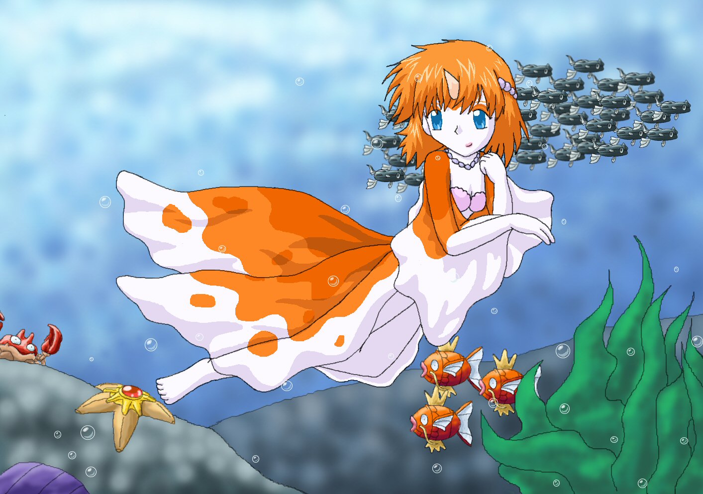 Misty Mermaid...Goldeen?