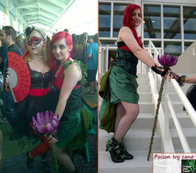 Burlesque Poison Ivy and Harley Quinn