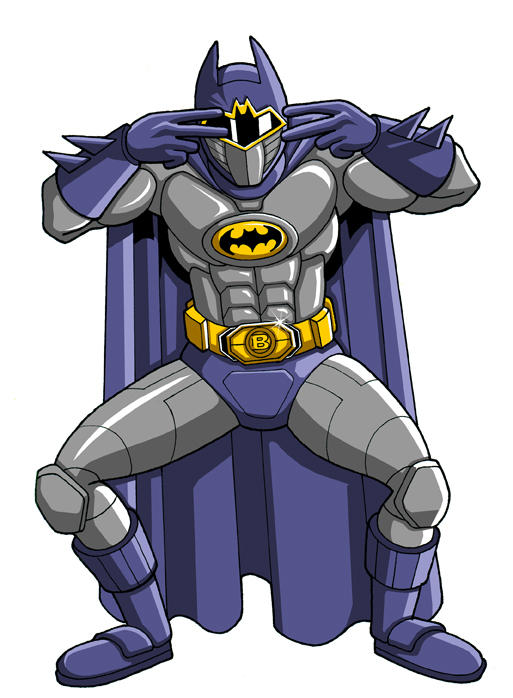 Mighty Morphin Justice Rangers: Bat Ranger by GabeLamberty on DeviantArt