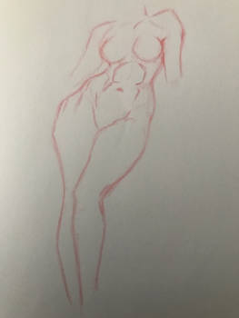 female figure sketch