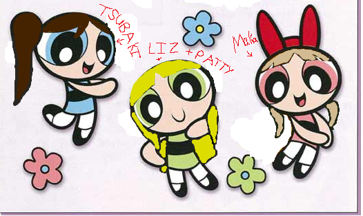 soul eater+powerpuff girls