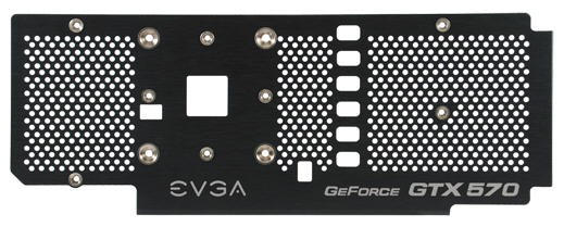 EVGA Backplate GTX 570