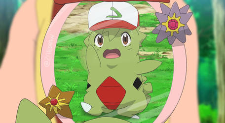 Ash as Larvitar (part 3)