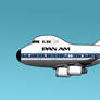 747 Cartoon Pan Am