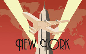 Art Deco poster New York