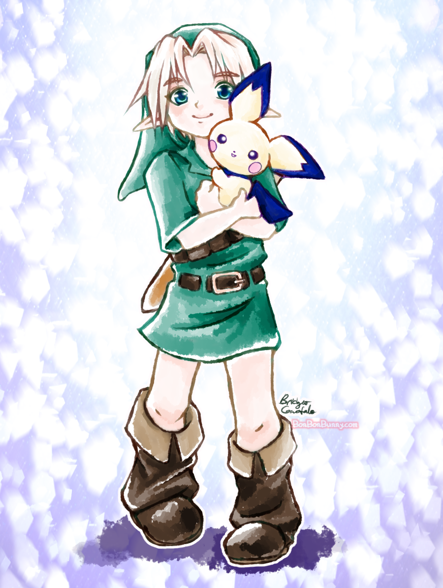 Young Link and Pichu