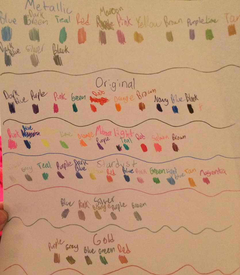 Pen Colors by CrystalMoonGazer on DeviantArt
