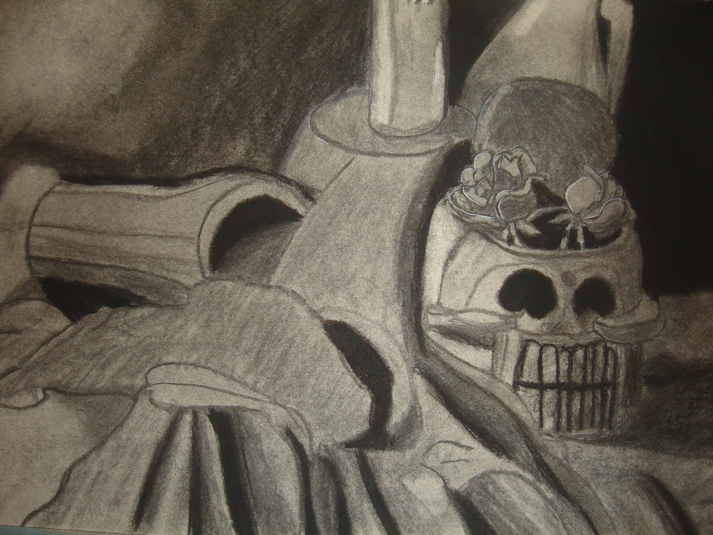 Still Life with skull