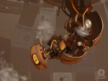 Steampunk GLaDOS