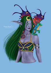 Night Elf Druid Nelaaria