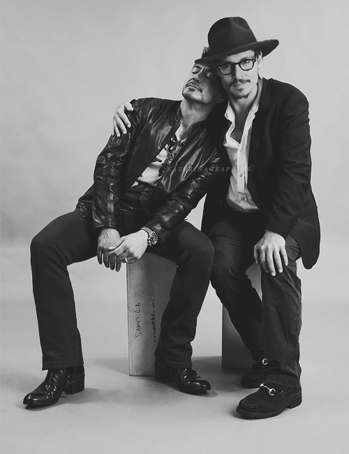 Robert Downey Jr And Johnny Depp By Katerinagraphics On Deviantart