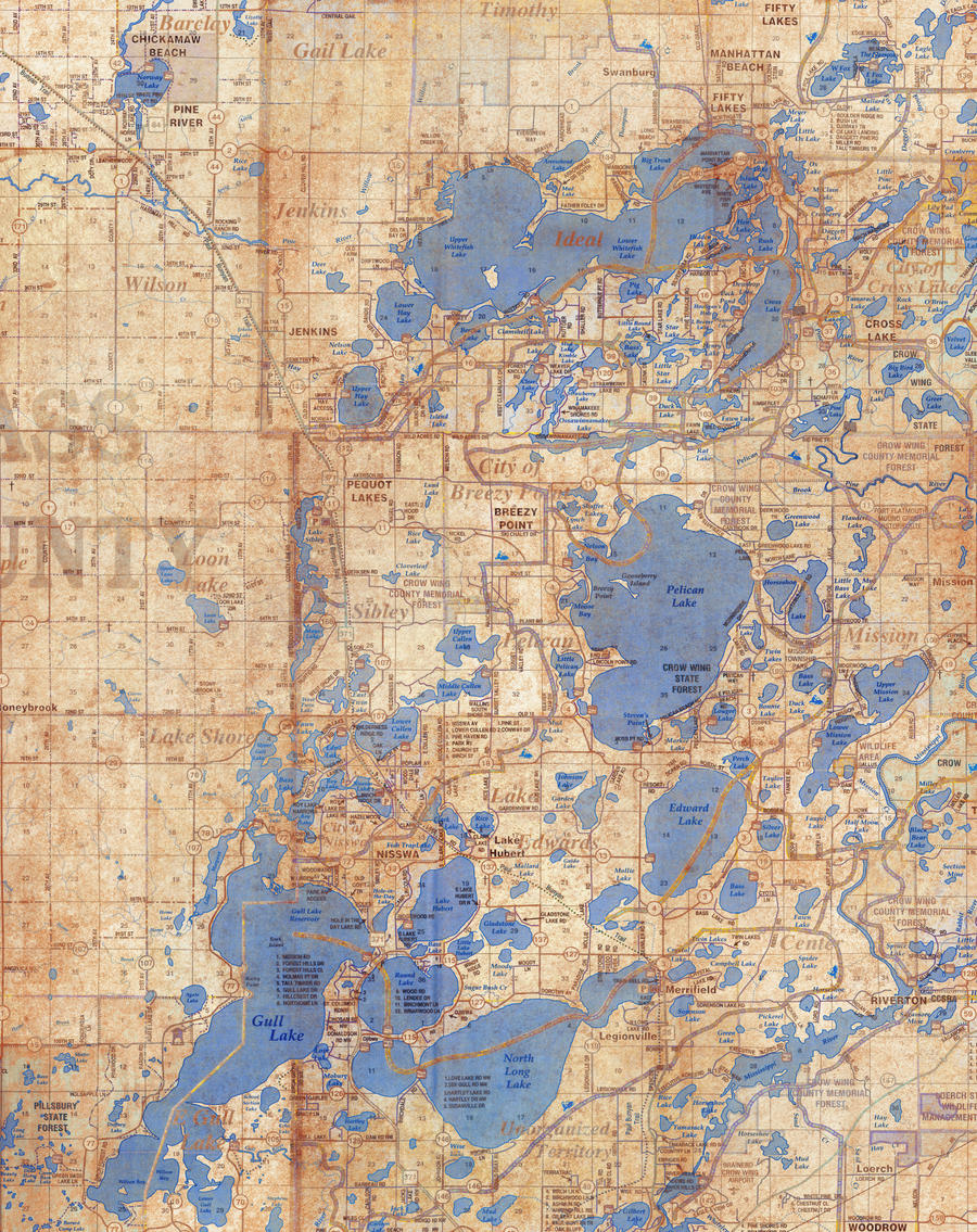 Lakes Area Map