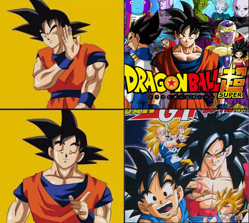 The Evolution Of Dragon Ball - Dragon Ball GT Vs Dragon Ball Super