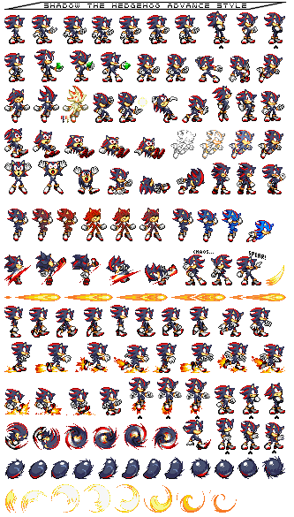 Shadow Sprites Sheet by ZMK30 on DeviantArt