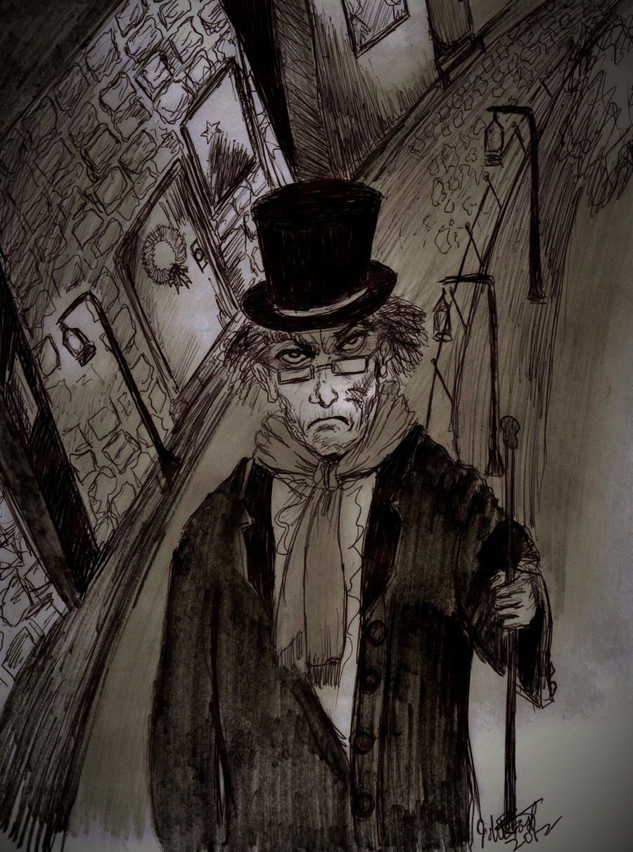 Ebeneezer Scrooge Streets of London