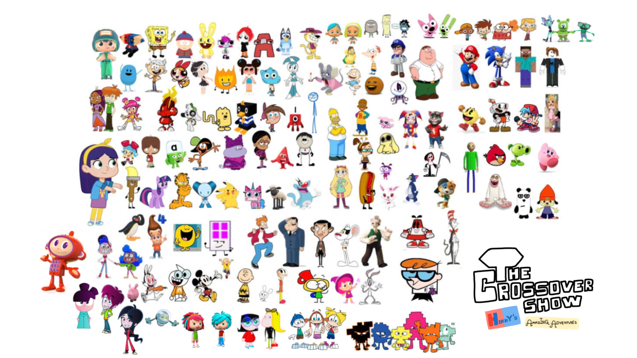 Cross Character Show 119 Characters in The Crossover Show by atcccc on DeviantArt