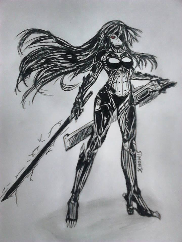 Metal Gear Raiden female version