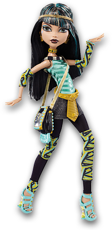 Monster High Doll Clipart: OW2 Cleo de Nile