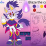 Blaze's redesign( Shifting Roots Au)