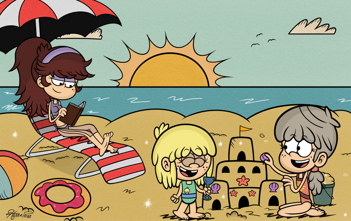 time at the beach by HannaPeran098 on DeviantArt