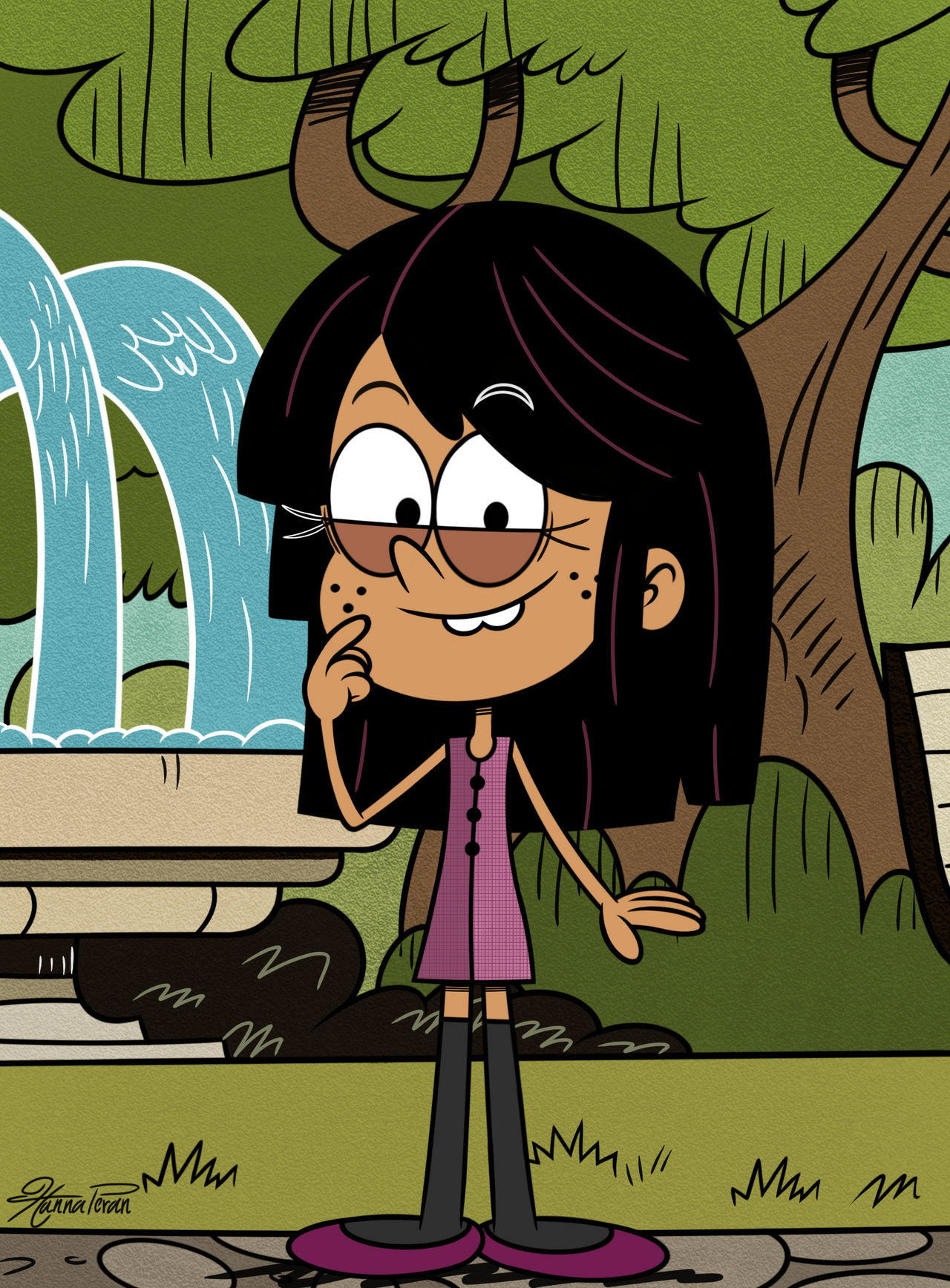 Ronnie Anne By Hannaperan098 On Deviantart Ronnie Anne By Hannaperan098 On Deviantart