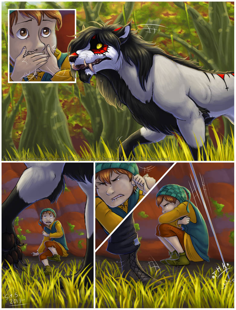 Yowler and Draggin, page 24 by SekoiyaStoryteller