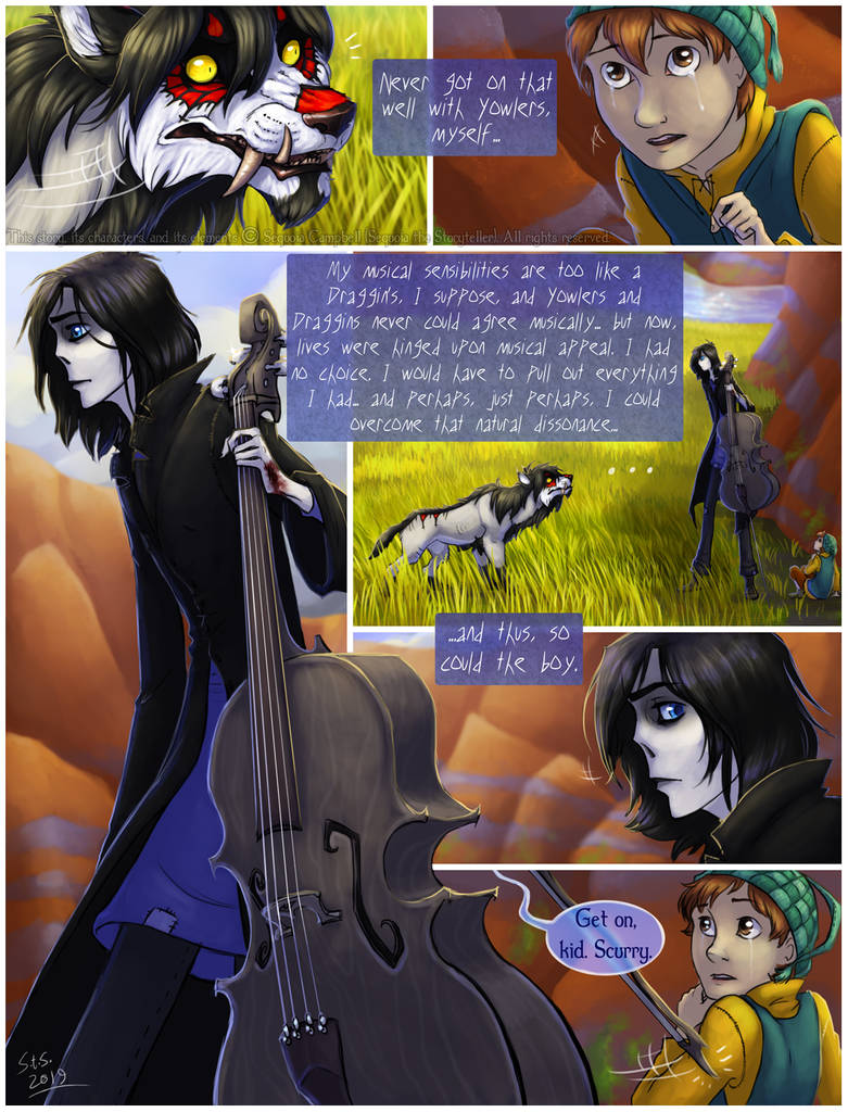Yowler and Draggin, page 25 by SekoiyaStoryteller