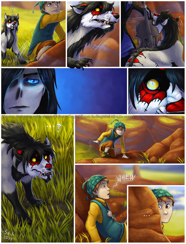 Yowler and Draggin, page 26 by SekoiyaStoryteller