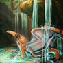 Waterfall Vacation (YCH)