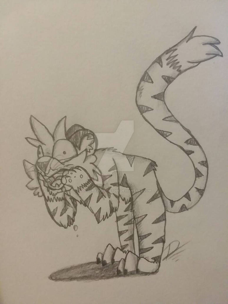 Durpy durpy drooling tiger by LoraCrazyArtist096 on DeviantArt