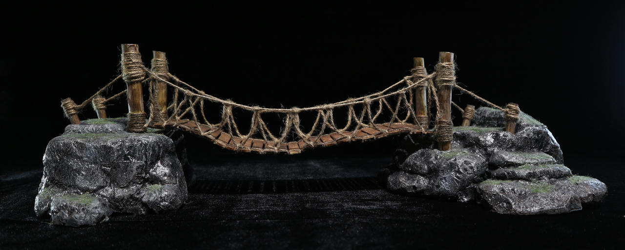 Mini Rope Bridge Diorama by ivanivanov9207 on DeviantArt